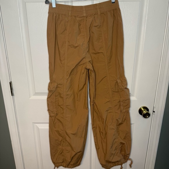 Aerie High Waisted Go-For-It Baggy Cargo Pant 100% Cotton Size Small GUC - Picture 6 of 9